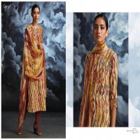 GANGA NILA PURE WOOL PASHMINA PRINTED SALWAR SUIT CLOTHING STORE IN SURAT MARKET