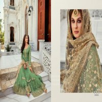 GLAMOUR VOL 80 BY MOHINI 80001-80005 SERIES HEAVY EMBROIDERY WORK WITH HEAVY SHARARA