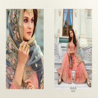 GLAMOUR VOL 80 BY MOHINI 80001-80005 SERIES HEAVY EMBROIDERY WORK WITH HEAVY SHARARA