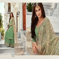 GLAMOUR VOL 80 BY MOHINI 80001-80005 SERIES HEAVY EMBROIDERY WORK WITH HEAVY SHARARA