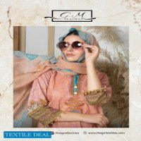 GM Textile Keysaria Royal Soiree Dupatta Wholesaler Pakistani Dress