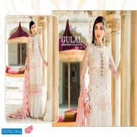 GULAL EMBROIDERED COLLECTION VOL 4 BY SHREE FABS NET GEORGETTE PAKISTANI SUIT