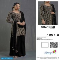 GUZARISH BY SANIYA TRENDZ GEORGETTE EMBROIDERY PARTY WEAR SUITS