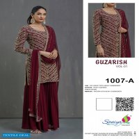 GUZARISH BY SANIYA TRENDZ GEORGETTE EMBROIDERY PARTY WEAR SUITS