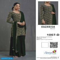 GUZARISH BY SANIYA TRENDZ GEORGETTE EMBROIDERY PARTY WEAR SUITS