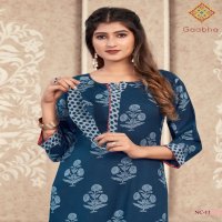 Gaabha Naycee Kurti With Pant And Mask Collection