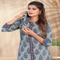 Gaabha Naycee Kurti With Pant And Mask Collection