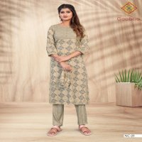Gaabha Naycee Kurti With Pant And Mask Collection