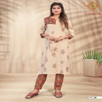 Gaabha Naycee Kurti With Pant And Mask Collection