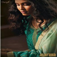 Ganga Avarana Pure Rassian Silk Designer Salwar Suits