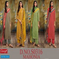Ganga Mahonia S0316 Wholesale Casual Salwar Kameez