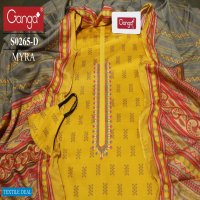 Ganga Myra S0265 Wholesale Silky Satin Salwar Kameez