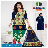 Girach Poplin Multi Batik Wholesale Batik Dress Material