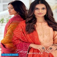 Glossy Simar Arabella Wholesale Pure Viscose Dola Jacquard Salwar Kameez