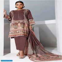 Gul Ahmed First Volume Of 2021 Wholesale Lawn Pakistani Dress