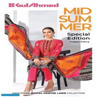 Gul Ahmed First Volume Of 2021 Wholesale Lawn Pakistani Dress