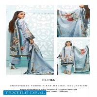 Gul Ahmed Malmal Digital Printed Three piece Unstitched Lawn Dress Pakistani Style