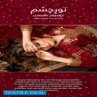 Gul Ahmed Noor-e-Chashm Wholesale Luxury Velvet Collection Catalog