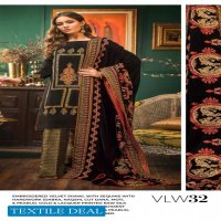 Gul Ahmed Noor-e-Chashm Wholesale Luxury Velvet Collection Catalog