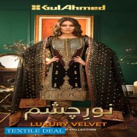 Gul Ahmed Noor-e-Chashm Wholesale Luxury Velvet Collection Catalog