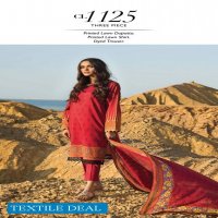 Gul Ahmed Roselene Unstitched Lawn Pakistani Suits