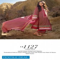 Gul Ahmed Roselene Unstitched Lawn Pakistani Suits