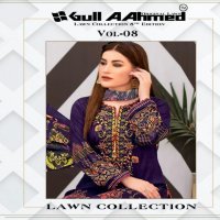 Gul Ahmed Vol-8 Wholesale Lawn Dress Material