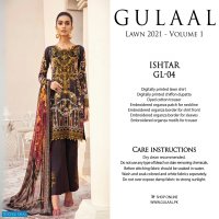 Gulaal Lawn 2021 Vol-1 Wholesale Branded Pakistani Dress