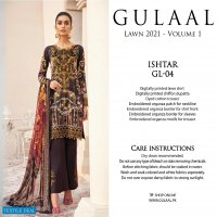 Gulaal Lawn 2021 Wholesale Lawn Embroidered Pakistani Dress