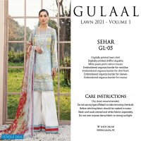 Gulaal Lawn 2021 Wholesale Lawn Embroidered Pakistani Dress