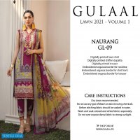 Gulaal Lawn 2021 Wholesale Lawn Embroidered Pakistani Dress