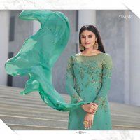 HEENAZ VOL 2 BY GLOSSY SIMAR PURE GEORGETTE WITH EMBROIDERY PARTY WEAR DESIGNER SALWAR SUIT