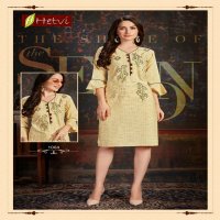 HETVI LAUNCH SUHANI BOMBAY RAYON EMBROIDERY WORK PRETTY LOOK KURTI EXPORTER