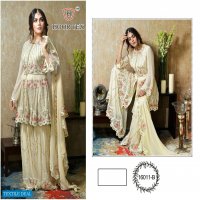 HOOR TEX NAFIZA COLOR GOLD VOL 15 GEORGETTE PAKISTANI SALWAR KAMEEZ