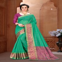 HOT LADY BY RANJNA SAREE SIFT COTTON CHECKS PATTERN EXCELLENT SAREE CATALOGS