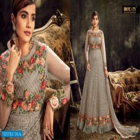 HOTLADY LAUNCH SAREENA 7721-7725 SERIES WEDDING AND FESTIVAL WEAR LONG GEORGETTE SILK SUITS