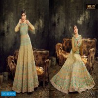 HOTLADY LAUNCH SAREENA 7721-7725 SERIES WEDDING AND FESTIVAL WEAR LONG GEORGETTE SILK SUITS