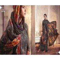 HANSA PRESENT HUSNA ARA MISTY GEORGETTE DIGITAL PRINT ARI WORK SALWAR SUIT