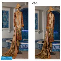 HZ Textile Premium Digital Embroidered Collection Wholesale branded Pakistani Salwar Suits