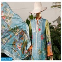 HZ Textile Premium Digital Embroidered Collection Wholesale branded Pakistani Salwar Suits