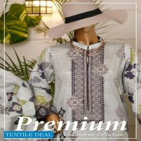 HZ Textile Premium Digital Embroidered Collection Wholesale branded Pakistani Salwar Suits