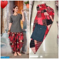 Har Bhole Creation Kurti and Dhoti Full Stitch Collection