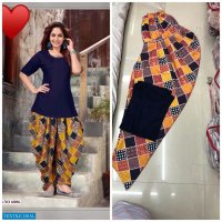 Har Bhole Creation Kurti and Dhoti Full Stitch Collection