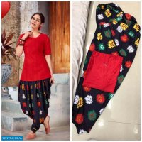 Har Bhole Creation Kurti and Dhoti Full Stitch Collection