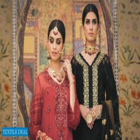 Honey Waqar Malika Serena Occasion Wear Chiffon Collection Wholesale Pakistani Dress