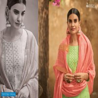 IBIZA LAUNCH BUNAI PURE SILK MINAKARI HEAVY DESIGNER STYLISH SALWAR SUITS WHOLESALER