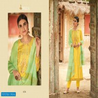 IBIZA LAUNCH BUNAI PURE SILK MINAKARI HEAVY DESIGNER STYLISH SALWAR SUITS WHOLESALER