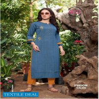 IKW Fusion Vol-2 Wholesale Long Work Kurtis Catalogs