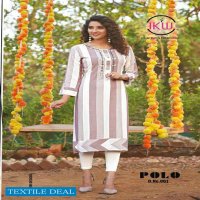 IKW Polo Wholesale Shopping Full stitched Hand touch Kurtis