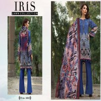 IRIS LAWN COLLECTION CASUAL WEAR PAKISTANI LAWN SALWAR SUIT SELLER